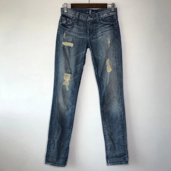 7 For All Mankind Roxanne Jeans - Picture 1 of 10